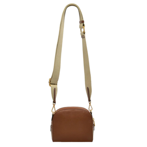 Radley Arden Crescent Small Zip Around Crossbody in Saddle